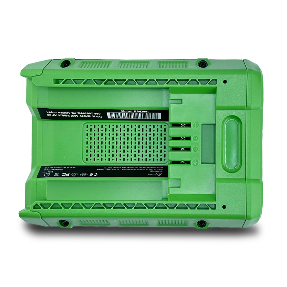 BA4200T 56V 7.5Ah Battery Replacement for EGO 56V Lithium-Ion Battery 7.5Ah Compatible with EGO 56V 5.0Ah BA2800 BA2800T 7.5Ah BA4200T BA4200 Battery