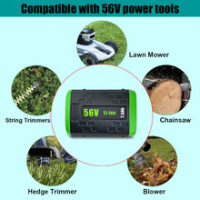 Load image into Gallery viewer, BA4200T 56V 7.5Ah Battery Replacement for EGO 56V Lithium-Ion Battery 7.5Ah Compatible with EGO 56V 5.0Ah BA2800 BA2800T 7.5Ah BA4200T BA4200 Battery