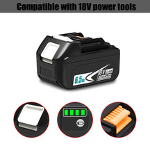 Load image into Gallery viewer, 18V 6.5Ah LXT Lithium-Ion Battery &amp; Charger for Makita Tools BL1860B BL1850B BL1840B BL1830B DC18RC