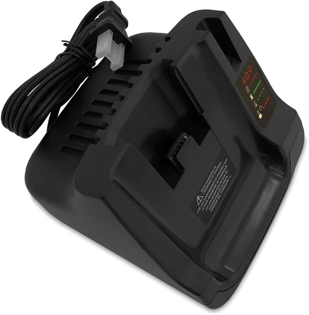 40V MAX 36V LCS40 LCS36 Battery Quick Charger for Black Decker LBX2040 LBXR36 LBXR2036 LST540 LCS1240 LBX1540 LST136 Black and Decker 36V 40V Max Lithium Battery Fast Charger