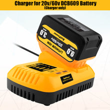 Load image into Gallery viewer, DCB118 8A 20v/60v Fast Charger Replacement for Dewalt 20v/60v Battery Fast Charger DCB118 DCB1112 Compatible with Dewalt 20v 60v Max 12Ah 9Ah 8Ah 6Ah 5Ah 4Ah Battery Rapid Charger DCB118