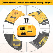 Load image into Gallery viewer, DCB118 8A 20v/60v Fast Charger Replacement for Dewalt 20v/60v Battery Fast Charger DCB118 DCB1112 Compatible with Dewalt 20v 60v Max 12Ah 9Ah 8Ah 6Ah 5Ah 4Ah Battery Rapid Charger DCB118