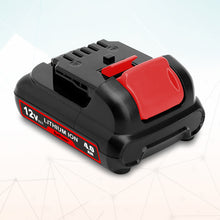 Load image into Gallery viewer, 12V Battery 4AH DCB124 Replacement for Dewalt 12V MAX 3AH Battery DCB124 Compatible with Dewalt 12V MAX Lithium Ion Battery 3.0AH DCB124