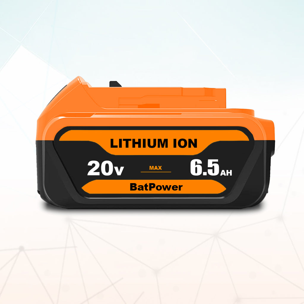 20V 6.5Ah DCB204 Battery Replacement for Dewalt 20V MAX 4.0Ah Battery DCB204 Compatible with Dewalt 20v Max DCD/DCF/DCG/DCS Tools Battery 4Ah 3Ah 2AH