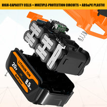 Load image into Gallery viewer, 8.5Ah DCB208 20V Lithium Battery Replacement for Dewalt 20V Max XR Battery 8.0 Ah DCB208 7Ah DCB207 6Ah DCB206 5Ah DCB204 4Ah Compatible with Dewalt 20v Battery 8.0Ah 7.0Ah 6.0Ah 5.0Ah 4.0Ah