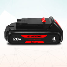 Load image into Gallery viewer, 20V MAX 4.0Ah DCB240 Compact Battery for Dewalt 20V 4Ah Battery DCB240 3Ah DCB230 2Ah DCB203 1.5Ah DCB201 Dewalt 20V MAX XR 4Ah Lithium Battery DCB240