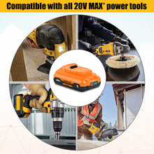 Load image into Gallery viewer, 20V MAX Battery Compact 4.0Ah DCB230 Replacement for Dewalt 20V Max Compact Battery 3.0Ah DCB230 Compatible with Dewalt 20V 3Ah Compact Battery DCB230