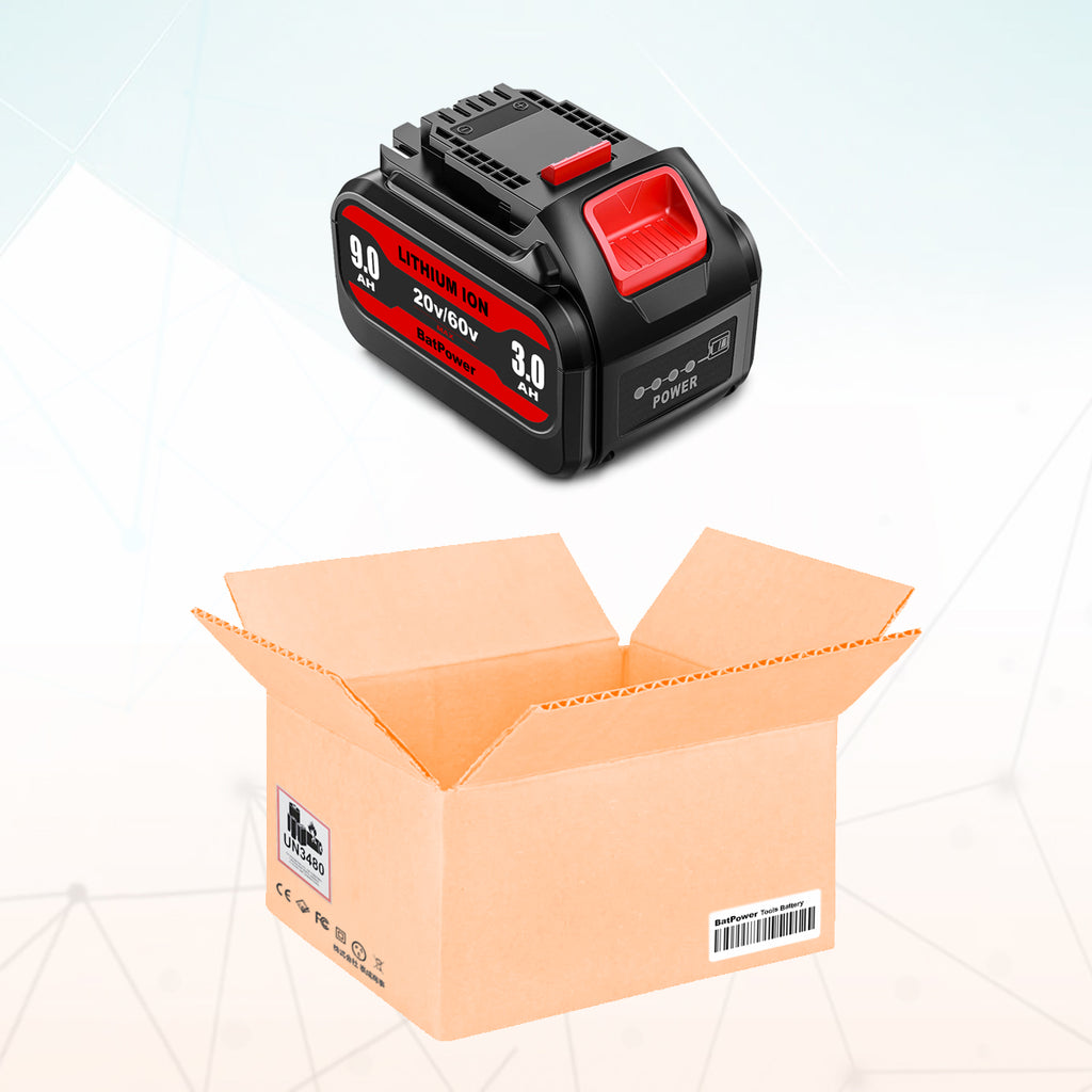 9.0Ah DCB606 20v/60v Max Battery Replacement for Dewalt 20v/60v Battery 6Ah 9Ah DCB606 DCB609 Battery Lithium Compatible with Dewalt 20v 60v Battery