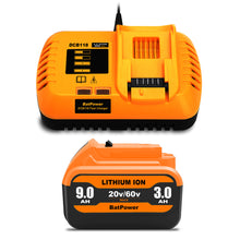 Load image into Gallery viewer, Dewalt 20V 60V Battery