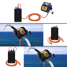 Load image into Gallery viewer, ProM 7.8Ah-15Ah Electric Fishing Reel Battery for Miya Epoch Command CZ Z 20 15 10 CX 4NP 6NS 8GT 9HD US Electric Reel Battery and Charger