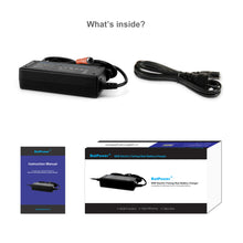 Load image into Gallery viewer, 65W ProM Electric Fishing Reel Battery Charger for Miya Epoch Command CZ Z 20 15 10 CX 4NP 6NS 8GT 9HD US Electric Reel Battery Charger BatPower ProM FM08B FM16B Battery Power adapter