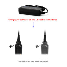 Load image into Gallery viewer, 65W ProF/ProF 2/ProB/ProS Electric Fishing Reel Battery Charger for Daiwa Tanacom 1200 1000 800 750 500 Seaborg 1200MJ 800MJ 500MJ Leobritz Shimano BeastMaster ForceMaster Plays Electric Reel Battery Charger