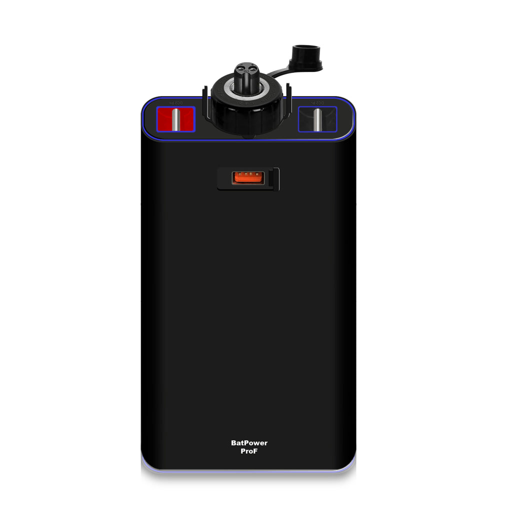 ProS 7.8Ah-15Ah Electric Fishing Reel Battery for Shimano 6PIN Power Assist Reels Battery and Charger (6 PIN Power Port Only)