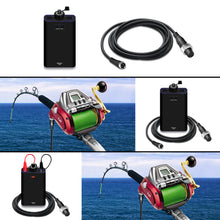 Load image into Gallery viewer, ProB 7.8Ah-15Ah Electric Fishing Reel Battery for Daiwa Seaborg 1200MJ 1200J 800MJ Marine Power 3000 Electric Fishing Reel Battery and Charger