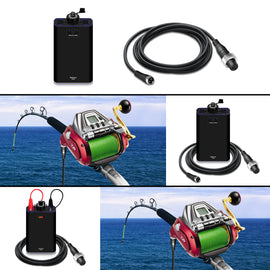 ProB 7.8Ah-15Ah Electric Fishing Reel Battery for Daiwa Seaborg 1200MJ 1200J 800MJ Marine Power 3000 Electric Fishing Reel Battery and Charger