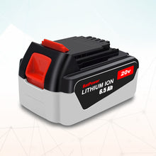 Load image into Gallery viewer, LB2X4020 20V 6.5Ah Extended Capacity Battery Replacement for Black &amp; Decker 20V Battery