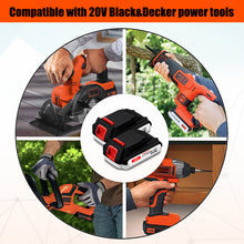 Load image into Gallery viewer, LBXR2020 20V 4.0Ah Compact Battery Replacement for Black &amp; Decker 20V Battery 2.0Ah LBXR2020-OPE 1.5Ah LBXR20 20V 2Ah Lithium Ion Battery