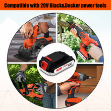 Load image into Gallery viewer, LBXR2020 20V 4.0Ah Compact Battery Replacement for Black &amp; Decker 20V Battery 2.0Ah LBXR2020-OPE 1.5Ah LBXR20 20V 2Ah Lithium Ion Battery