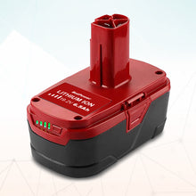 Load image into Gallery viewer, C3 19.2V 6.5Ah High Capacity Lithium ion Battery for CRAFTSMAN 19.2V Battery 4.0Ah 72Wh 315.PP2030 130211030 2.6Ah 48Wh 315.PP2025 130211047 PP2020 PP2011 19.2V XCP C3 Battery
