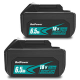 BL1840B 6.5Ah 18V Battery Replacement for Makita 18V 4.0Ah Battery 72Wh BL1840 BL1840B 3.0Ah 54Wh BL1830B BL1830 Compatible with Makita 18 Volts LXT Battery 4Ah 3Ah