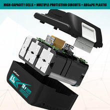 Load image into Gallery viewer, BL1860B 6.5Ah 18 Volt Lithium ion Battery for Makita 18V Battery 6.0Ah 5.0Ah 4.0Ah 3.0Ah 2.0Ah BL1860B BL1850B BL1840B BL1830B BL1820B Compatible with Makita 18V LXT Battery