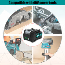 Load image into Gallery viewer, BL4040 40V 5.0Ah Battery Replacement for Makita 40V Battery 4.0Ah 160Wh BL4040 BL4050 40V 2.5Ah BL4025 100Wh Battery Makita 40 Volts XGT Battery