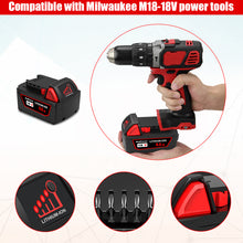 Load image into Gallery viewer, 18V 9.0AH 48-11-1890 High Output Battery with Charger Combo Replacement for Milwaukee 18V M18 Battery and Charger 18V Lithium Battery and Charger Kit