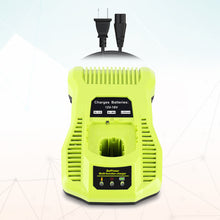 Load image into Gallery viewer, P117 18V Lithium Battery Rapid Charger Replacement for Ryobi 18V ONE+  Battery Charger P117 P118, Compatible with Ryobi 18V 6Ah 5Ah 4Ah 3Ah 2Ah 1.5Ah Battery Fast Charger