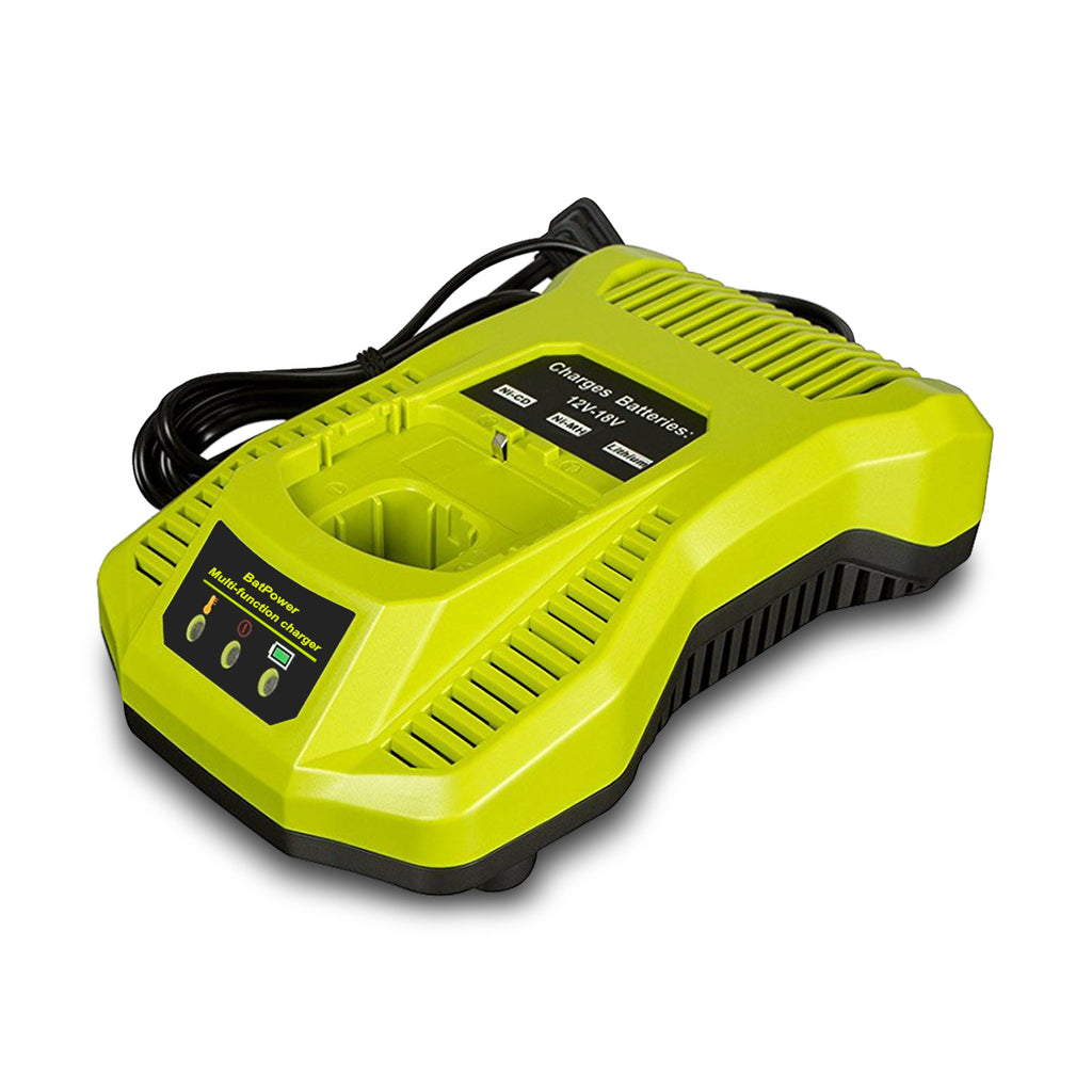 thumbnail interactive-video image 1 of P117 Battery Charger For Ryobi One+ 18V Lithium-Ion Batteries – Replaces P108 1 of 4
