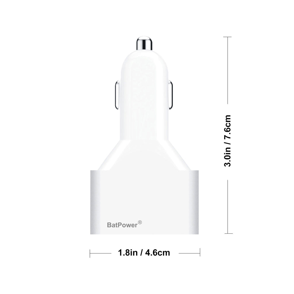 120W Laptop Car Charger High Power Delivery for Apple Laptop Car Charger Magsafe1 and Magsafe2 DC 12v-24v Auto Charger Vehicle Charger CCA2