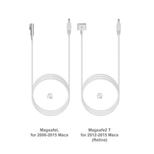 Load image into Gallery viewer, 120W Laptop Car Charger High Power Delivery for Apple Laptop Car Charger Magsafe1 and Magsafe2 DC 12v-24v Auto Charger Vehicle Charger CCA2