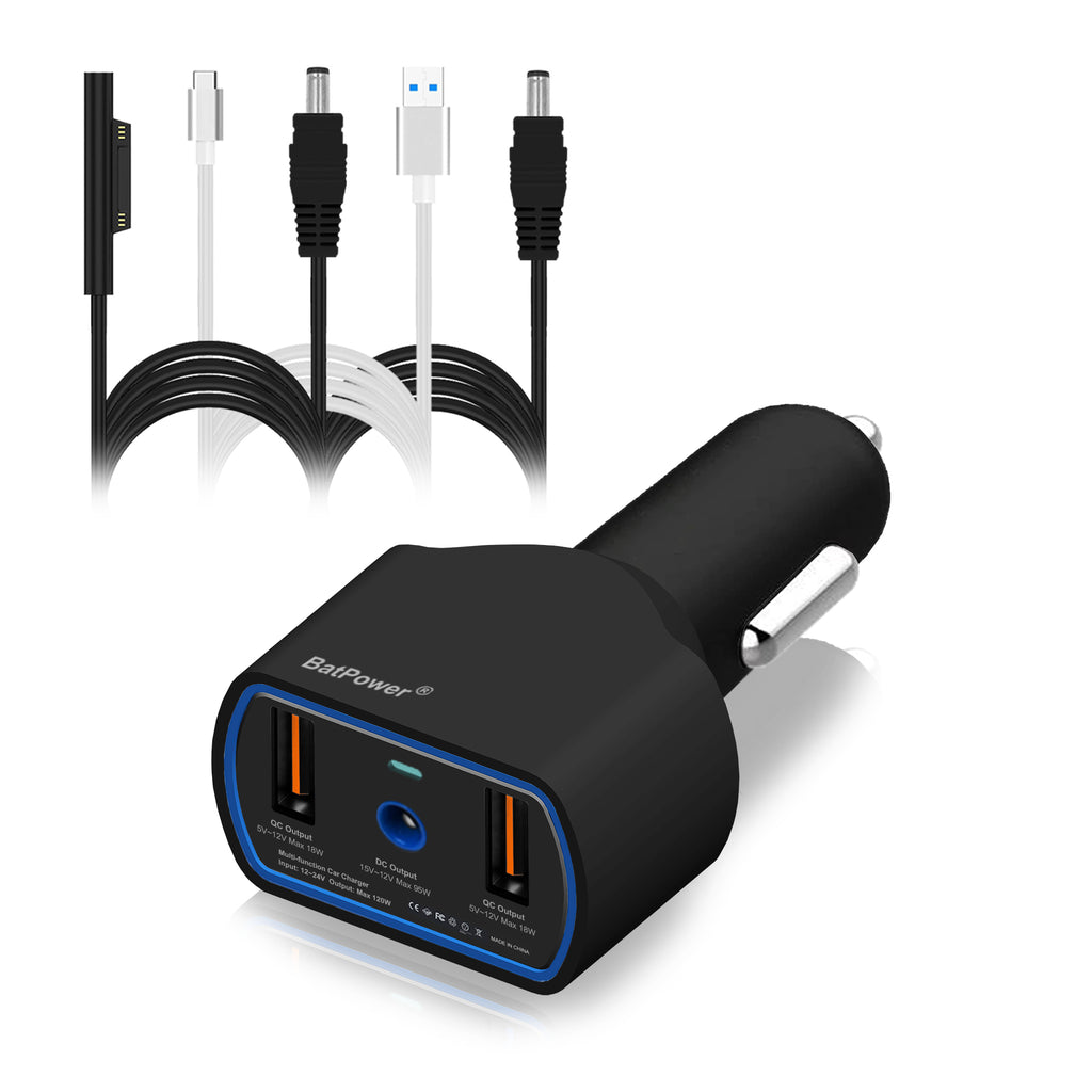 Surface Laptop Car Charger BatPower