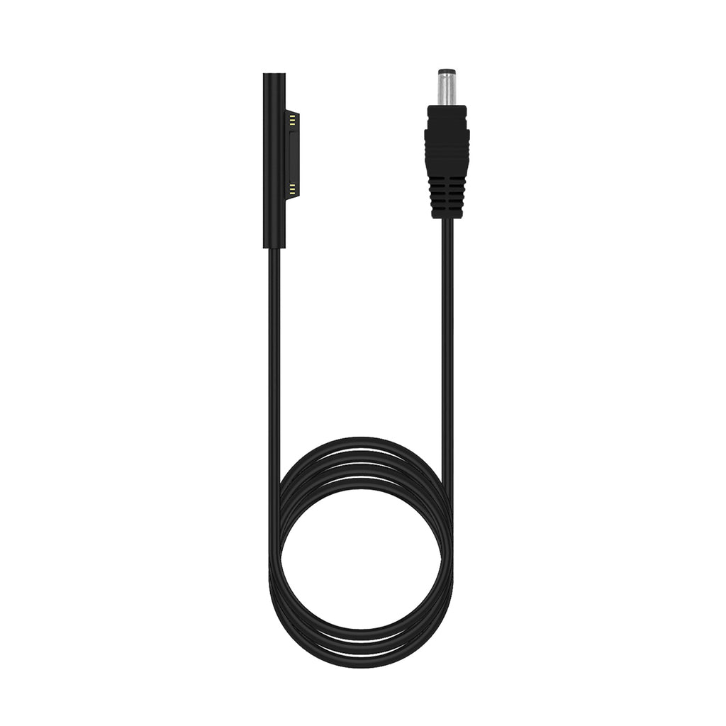 15V 8A 4A Charging Cable for Surface Laptop Book Surface Pro work with BatPower ProE 2 External Battery Slim Adapter Car Charger and more (Connector 5.5x2.5mm to Surface 15V 12V Charge Cable)