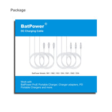 Load image into Gallery viewer, 15V 8A 4A Charging Cable for Surface Laptop Book Pro BatPower ProE 2 External Battery adapter Car Charger (5.5x2.5mm to Surface 15V 12V Charge Cable)