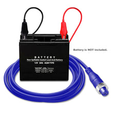 Load image into Gallery viewer, 6.6FT-18FT-Electric Fishing Reel Battery Power Cord for Banax Kaigen 7000 1500 1000 500 300 150 Electric Reels Cable 2M-5.5M