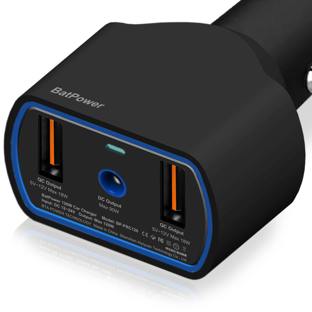 120W BatPower ProF Electric Fishing Reel Battery Car Charger for Daiwa Tanacom Seaborg Shimano BeastMaster ForceMaster Plays Reel Battery Car Charger