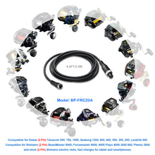 Load image into Gallery viewer, Daiwa Electric Fishing Reel Battery Power Cable