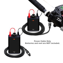 Load image into Gallery viewer, 18FT-6.6FT ProF 2 Electric Fishing Reel Battery Power Cable for Daiwa &amp; Shimano Electric Reel Power Cable Cord 550CM-200CM