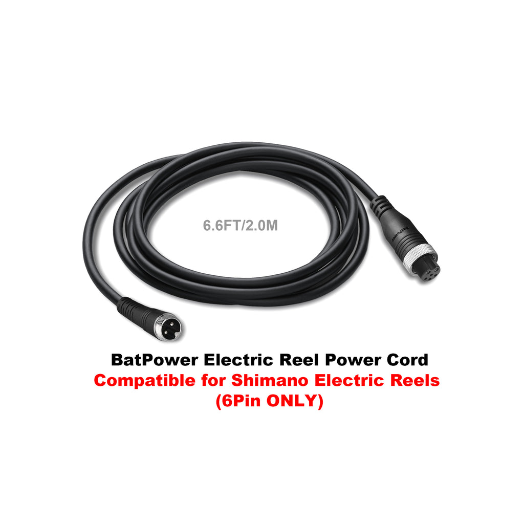 electric fishing reel cable Fishing Battery Power Cable Cord for Shimano Electric Reels – BatPower
