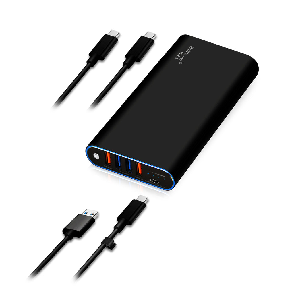 USB-C Laptop External Battery and Charger Combo for HP USB-C Laptop External Battery Power Bank Portable Battery Charger 98Wh/148Wh/210Wh