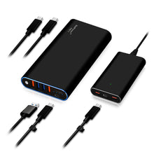 Load image into Gallery viewer, Laptop USB-C External Battery and Charger Combo for Apple MacBook Pro Air USB-C Laptop External Battery PD USB-C Power Bank Portable Charger 98Wh/148Wh/210Wh