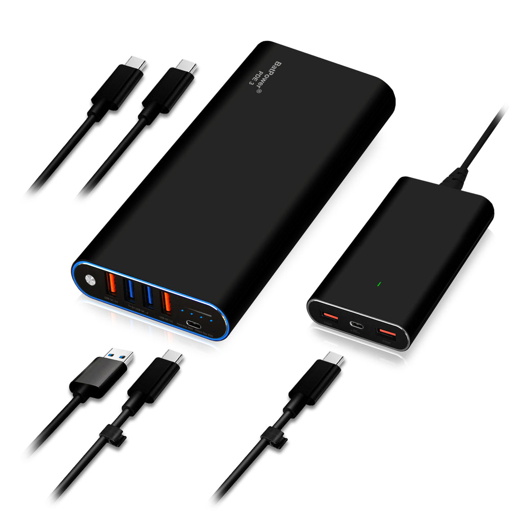 Laptop USB-C External Battery and Charger Combo for Apple MacBook Pro Air USB-C Laptop External Battery PD USB-C Power Bank Portable Charger 98Wh/148Wh/210Wh