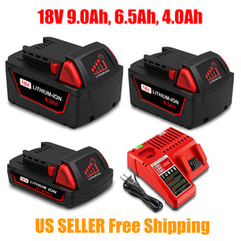18V M18 Battery and Charger Kit For Milwaukee M18 Cordless Power Tools