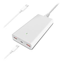 Load image into Gallery viewer, USB-C Laptop Charger 120W Slim High Power Delivery for Apple HP Microsoft Surface Lenovo Razer LG Dell PD USB-C Laptop Charger 90W 65W 60W 45W Power Supply Ac Adapter P120