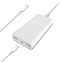 Load image into Gallery viewer, USB-C Laptop Charger 120W Slim High Power Delivery for Apple HP Microsoft Surface Lenovo Razer LG Dell PD USB-C Laptop Charger 90W 65W 60W 45W Power Supply Ac Adapter P120