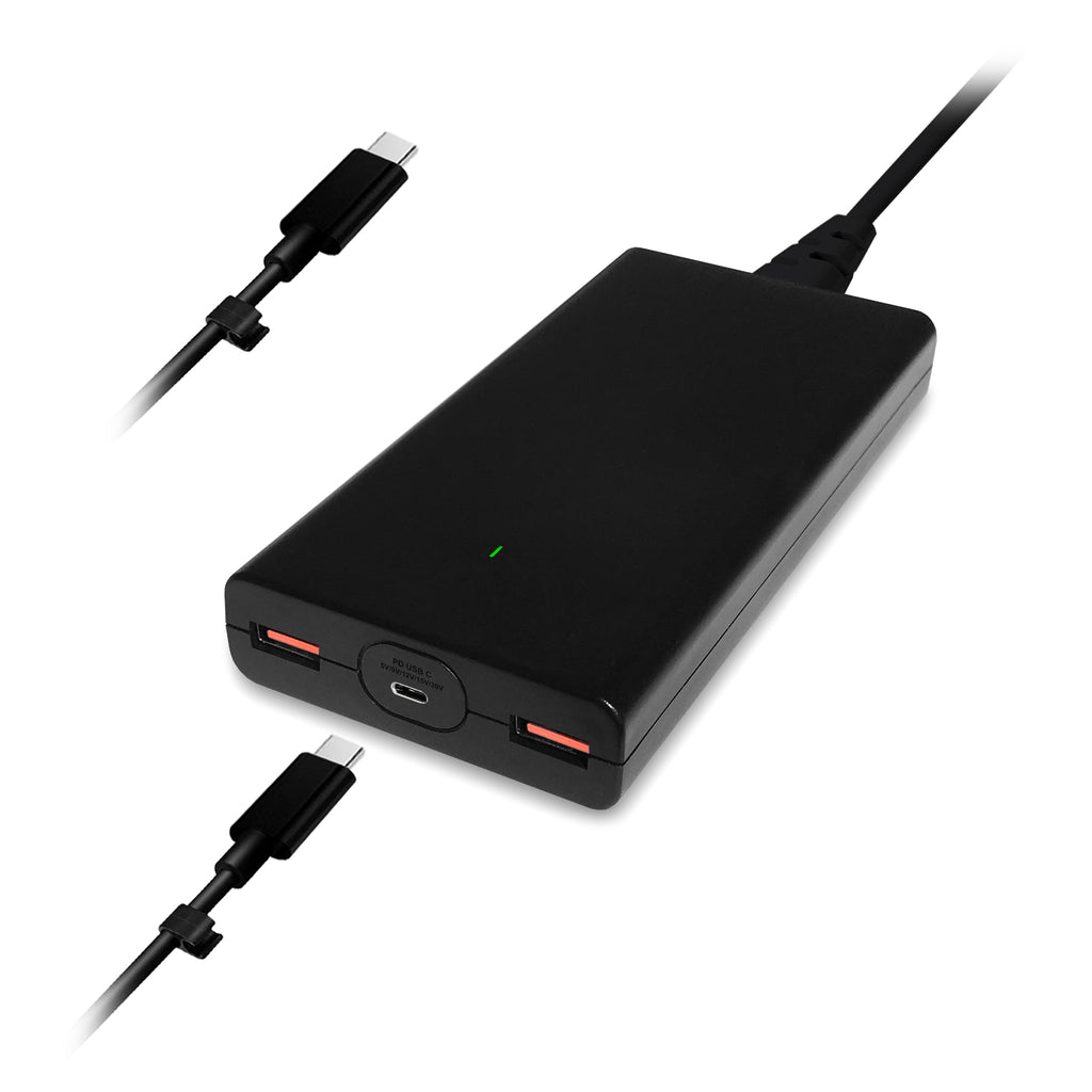 120W Slim USB-C Laptop Charger High Power Delivery for Apple HP Surface Lenovo Razer LG Dell USB-C Laptop Charger 90W 65W 60W 45W Power Adapter P120