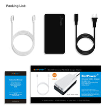 Load image into Gallery viewer, 90W 65W USB-C Laptop Charger for Apple MacBook Pro Air HP Spectre X360 Envy Surface book 2 Lenovo Yoga Thinkpad Dell XPS Razer Blade Stealth Asus LG Acer 90W USB C Laptop Power Supply Ac adapter