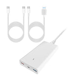 90W 65W USB-C Laptop Charger for Apple MacBook Pro Air HP Spectre X360 Envy Surface book 2 Lenovo Yoga Thinkpad Dell XPS Razer Blade Stealth Asus LG Acer 90W USB C Laptop Power Supply Ac adapter