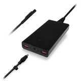 120W Slim Surface Laptop Charger High Power Delivery for Microsoft 127W 102W 65W 44W Surface Laptop Book Go Pro Charger Power Supply Ac adapter S120B