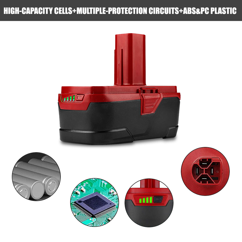 19.2V 6.5Ah C3 XCP DieHard Lithium-Ion Battery for Craftsman C3 Tools